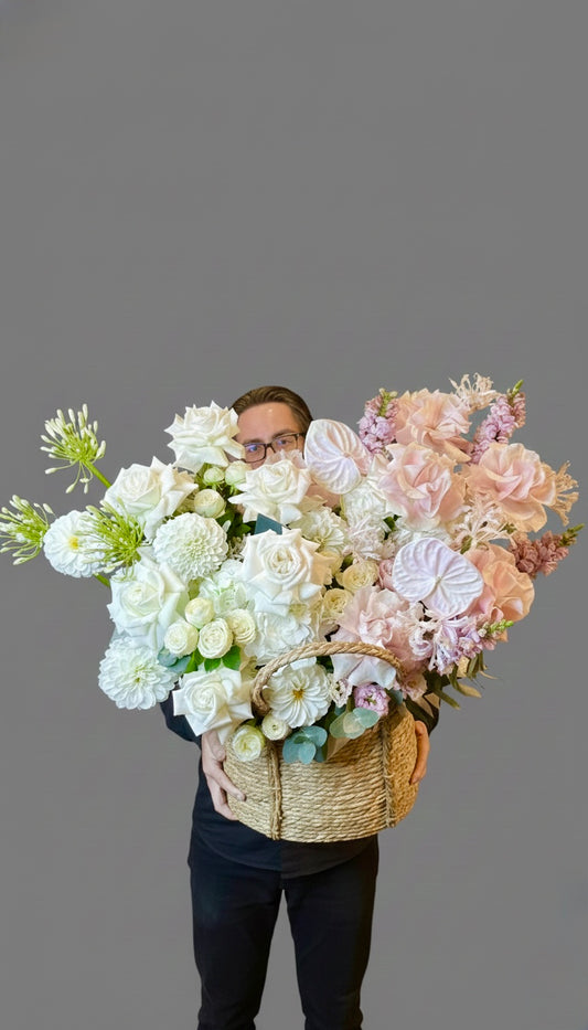 The Boho Glam Universe | Grand Luxury Basket Arrangement