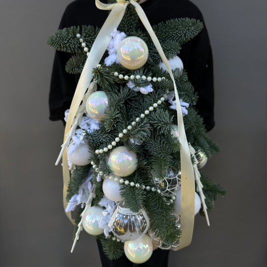 The Scarlet Noble Artisan Wreath | Handcrafted Holiday Decor